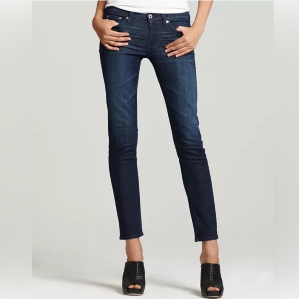 AG Adriano Goldschmied Skinny Low Rise Jeans